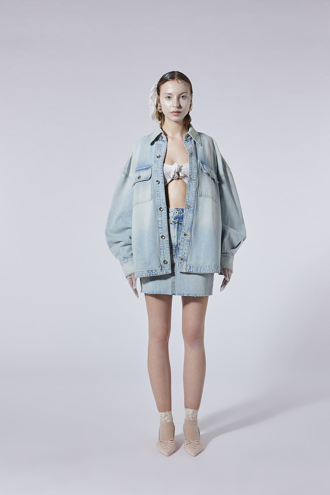 The Overshirt in Cloud Wash