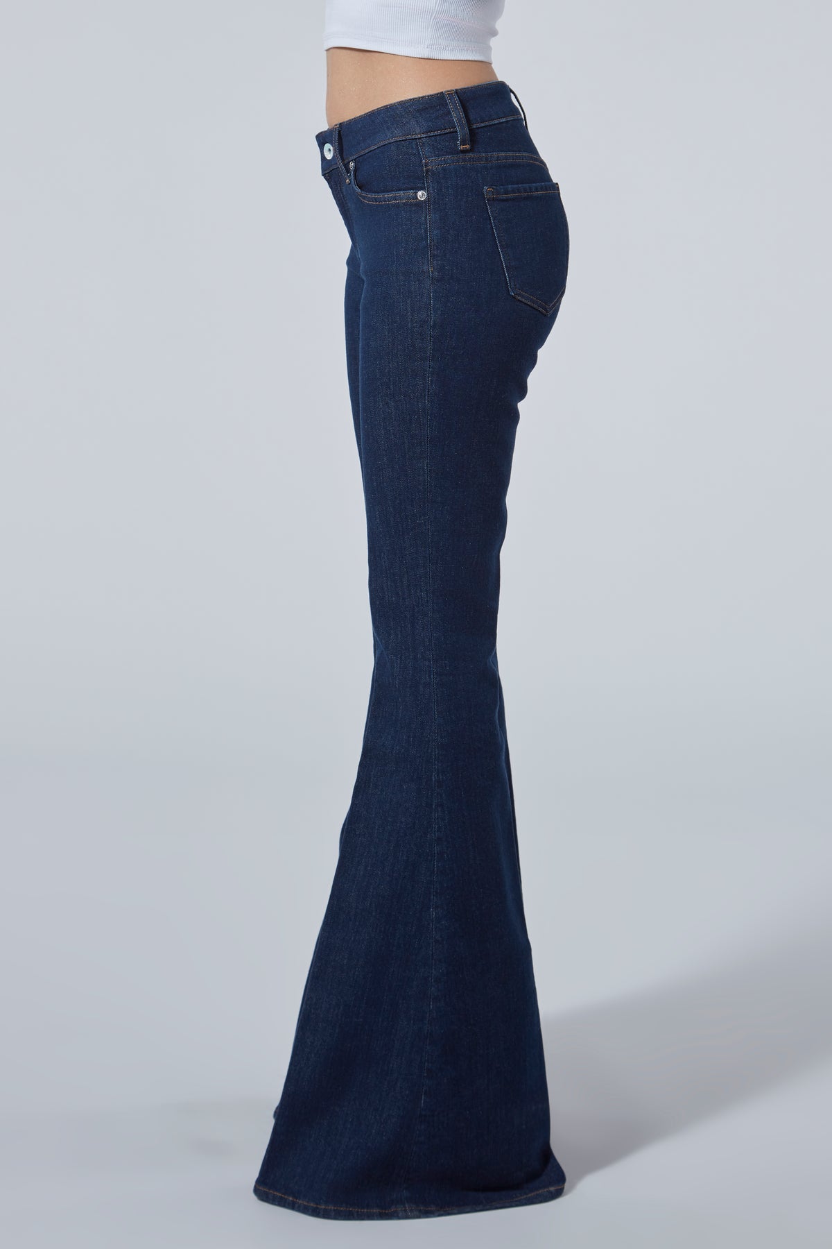 The Low Flare in Rinse Wash