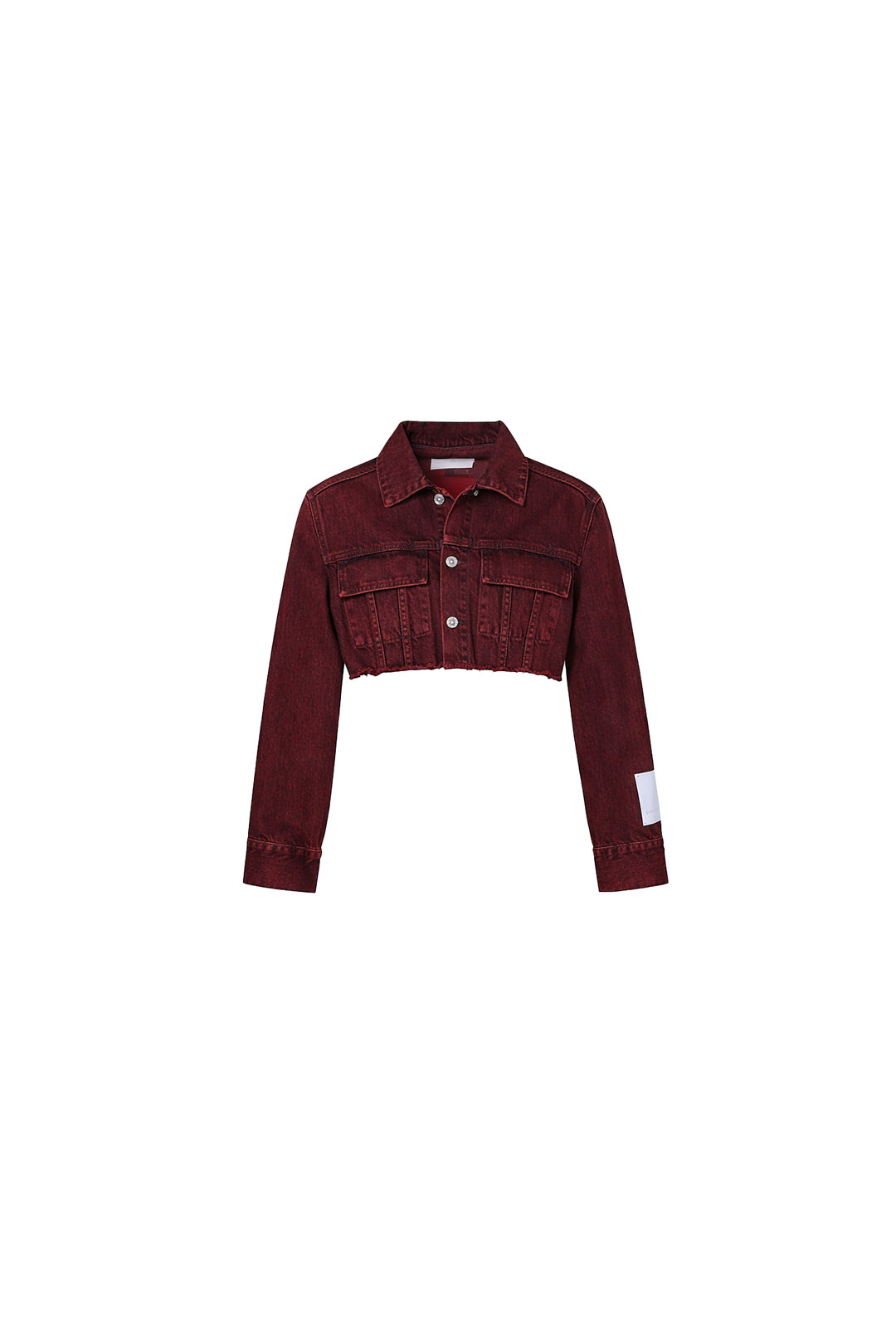 The Cropped Jacket in Velvet Wash