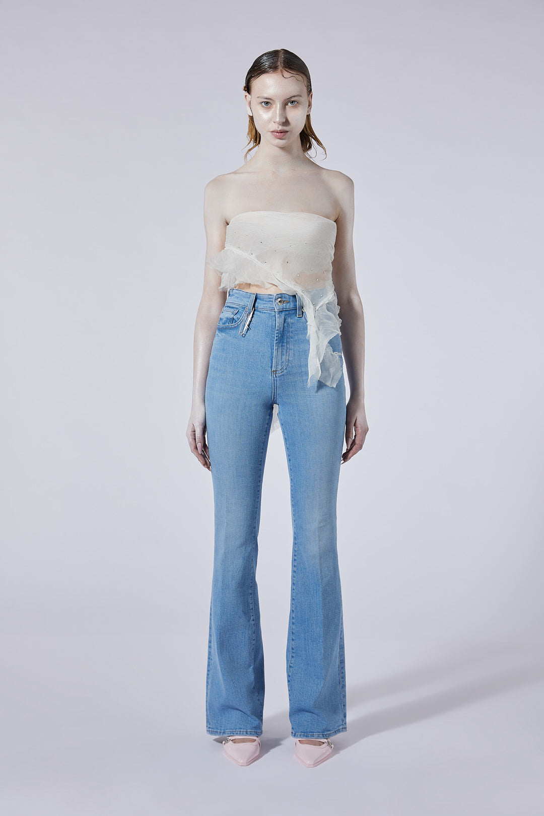 The Bootcut in Sky Wash