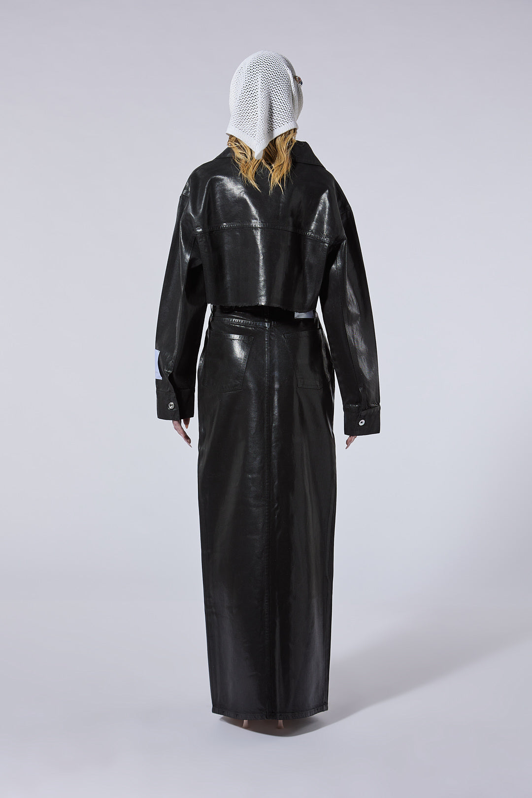 The Cropped Jacket in Rolls Wash
