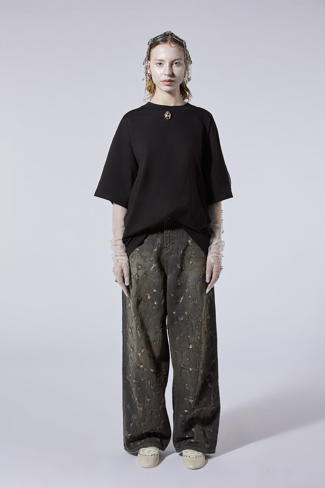 The Low Baggy in Split Wash