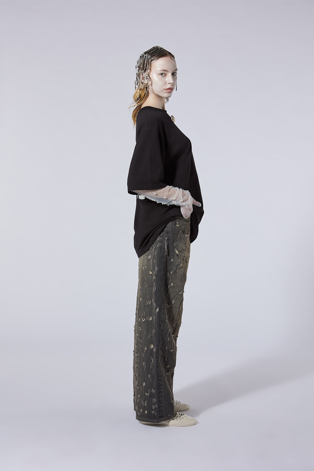 The Low Baggy in Split Wash