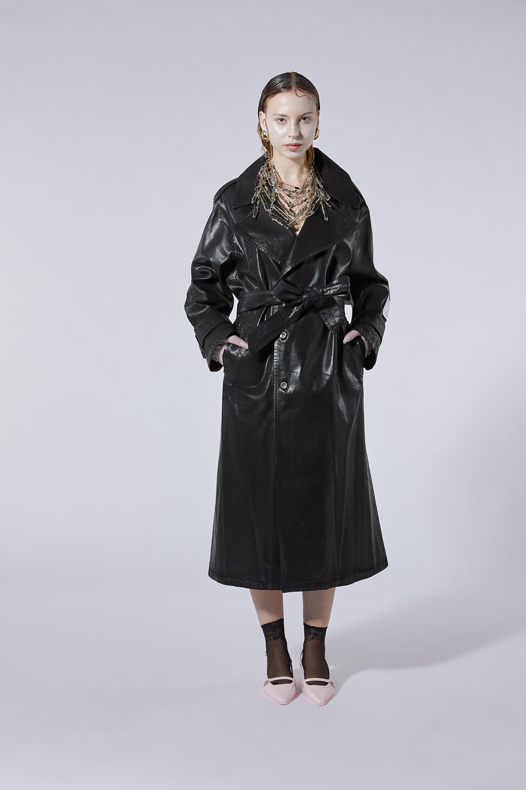 The Oversized Trench in Rolls Wash
