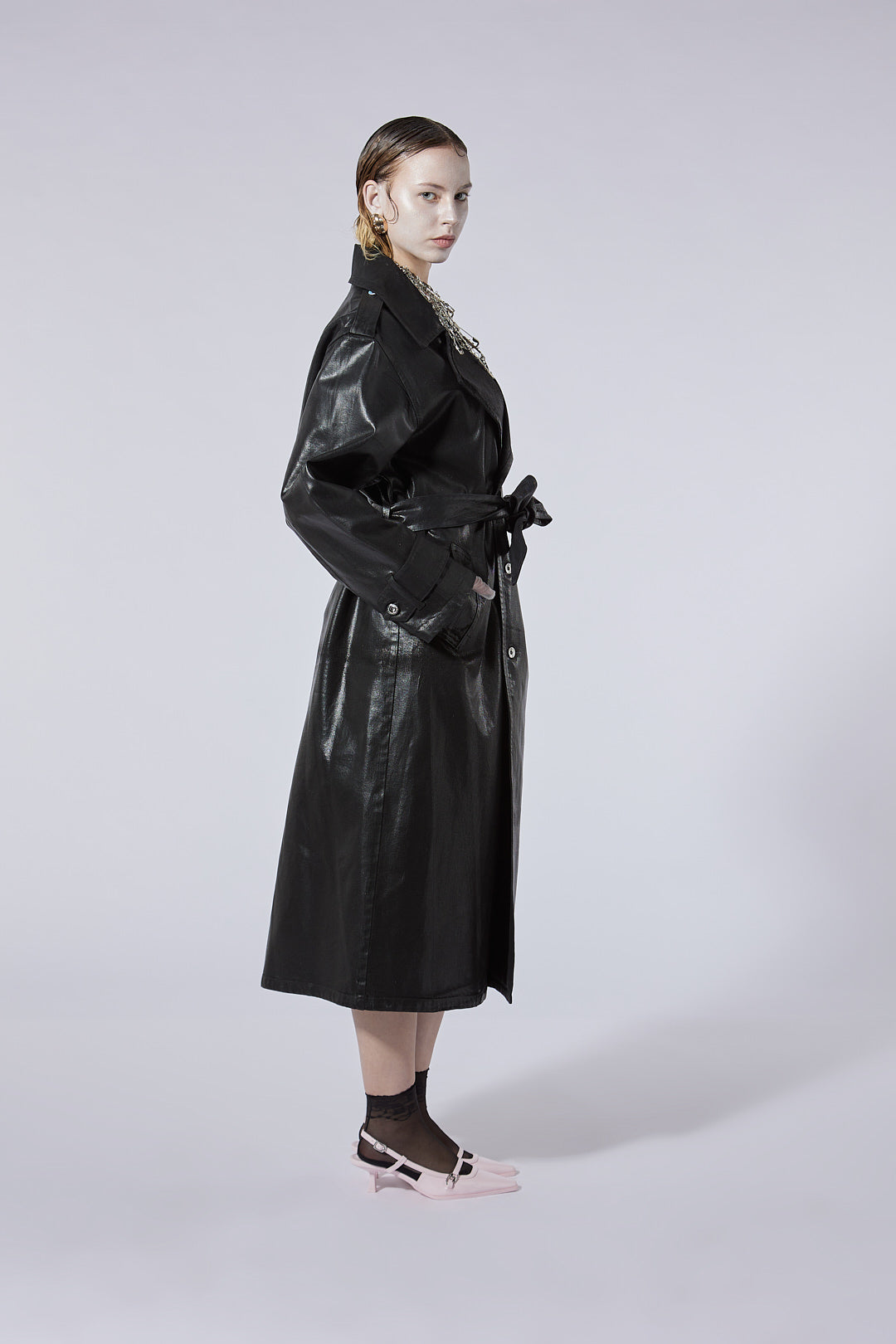 The Oversized Trench in Rolls Wash