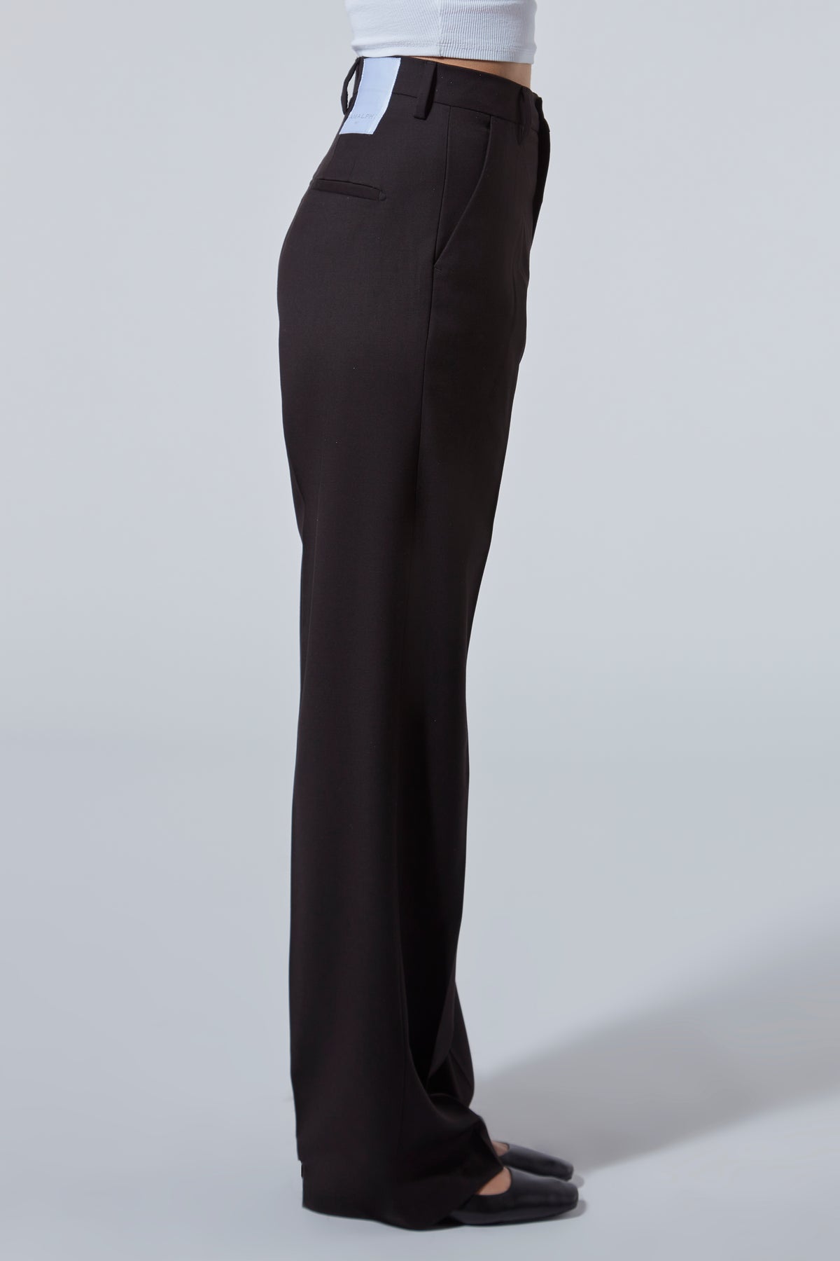 The Palazzo Trousers in Black